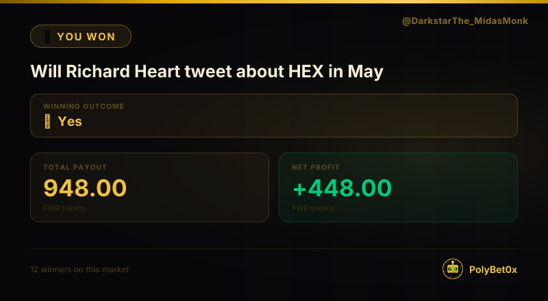 PolyBet0x card